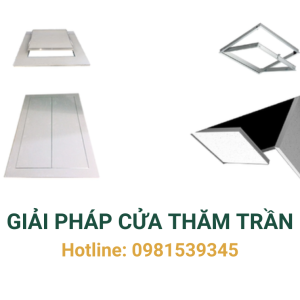 nắp thăm trần thạch cao 450×450mm tiêu chuẩn