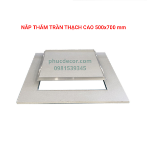 Nắp thăm trần thạch cao 500x700mm tiêu chuẩn