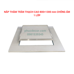 Nắp thăm trần thạch cao 800×1300mm chống ẩm