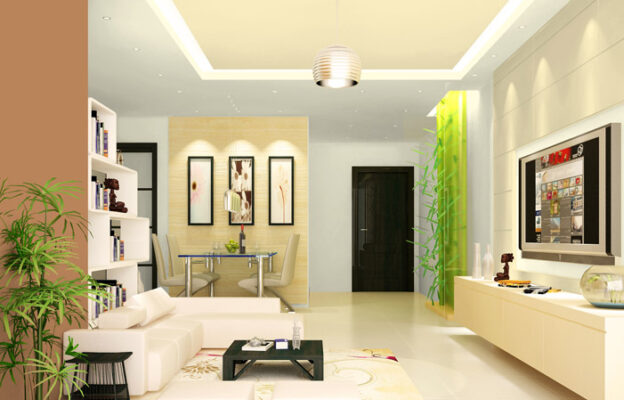 Sơn phòng khách đẹp 2024