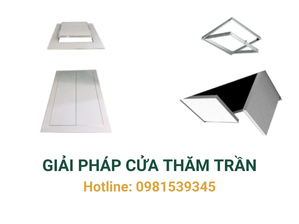 nắp thăm trần thạch cao bản lề